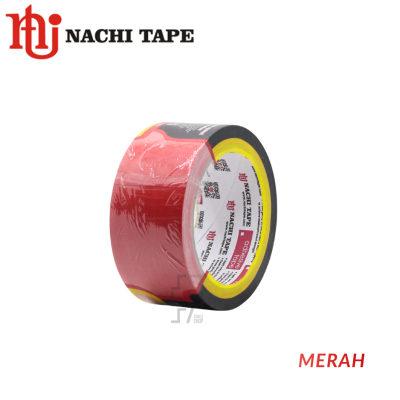 NACHI Lakban Kain Cloth Tape 46mm x 12m, Hitam, Biru, Merah Nachi