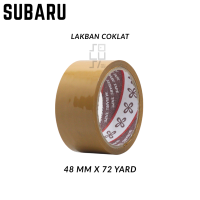 Lakban Coklat/OPP Tape EXTRA BROWN 48X72Y SUBARU
