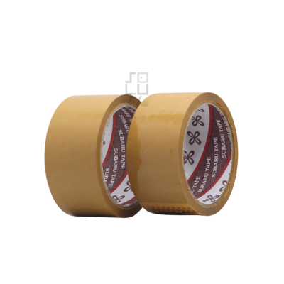 Lakban Coklat/OPP Tape EXTRA BROWN 48X72Y SUBARU
