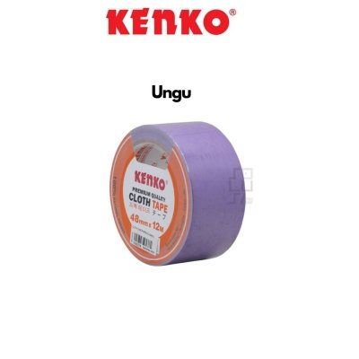KENKO Cloth Tape Warna - Lakban Kain Warna 48mm x 12m
