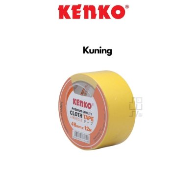 KENKO Cloth Tape Warna - Lakban Kain Warna 48mm x 12m
