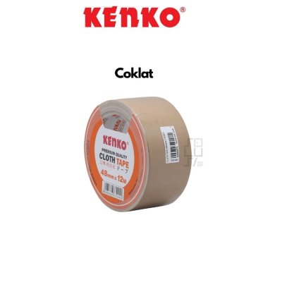 KENKO Cloth Tape Warna - Lakban Kain Warna 48mm x 12m