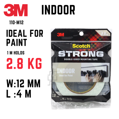 3M Scoth Double Foam Indoor 12mmx 4m 110-M12