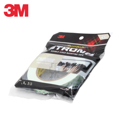 3M Scoth Double Sided-Mounting Tape Strong, 19mm x 4m