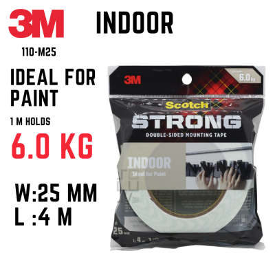 3M Scoth Double Sided-Mounting Tape Strong 25mm x 4m
