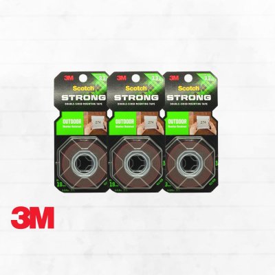 OUTDOOR MOOUNTING TAPE 411-S19 19X1.5 3M