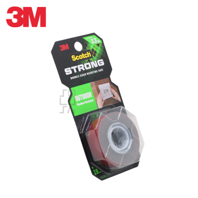3M Scotch Double Tape Clear Outdoor 19mm x 1.5m