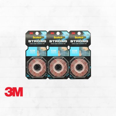 DOUBLE SIDE CLEAR MT 410-S19 19X1.5 3M