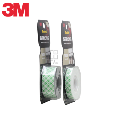 3M Scotch Double Tape 110-M12 - Perekat Serbaguna untuk Interior