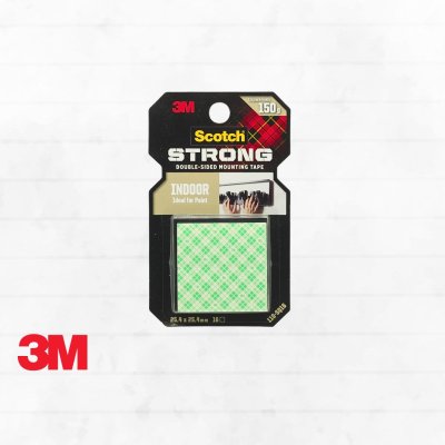 INDOOR SQUARE TAPE 110-SQ16 25.4MM 3M