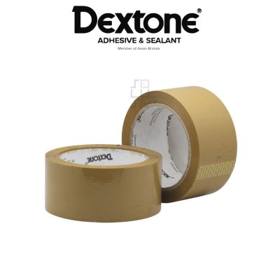 Dextone OPP Tape Brown 48mm x 90 Yard - Merekat Kuat