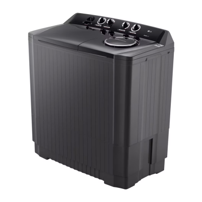 เครื่องซักผ้า 2 ถัง LG รุ่นใหม่ TT17NAPG ขนาด 17 KG สีดำ