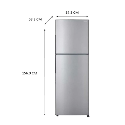 ตู้เย็น SHARP 2 ประตู 7.9Q สีเงิน รุ่นSJ-Y24T-SL