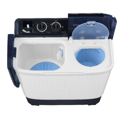 HAIER เครื่องซักผ้า 2 ถัง รุ่น HTW70-1217 ขนาด 7.5 Kg.