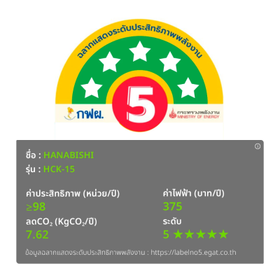 กาต้มน้ำไฟฟ้า HANABISHI HCK-15