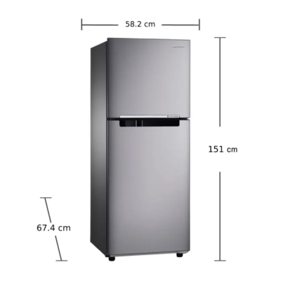 ตู้เย็น SAMSUNG 2 Doors รุ่น RT20HAR1DSA/ST 7.3 Q Grey