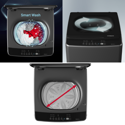 HITACHI เครื่องซักฝาบน 8Kg.รุ่น LTL08M00GG
