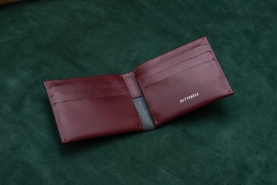 ROLL BUX The Zero line wallet  กระเป๋าสตางค์หนังแท้