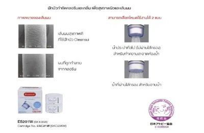 Shower Purified water Cleansui