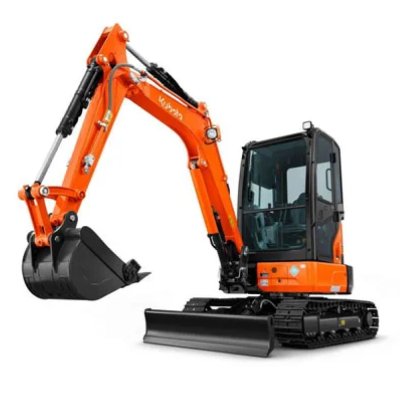ให้เช่ารถขุด Kubota KX033 รถขุด 3 ตัน (ห้องโดยสารมีแอร์)