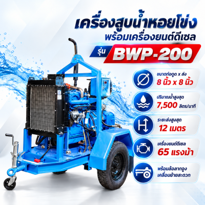 ปั๊มน้ำหอยโข่ง 8 นิ้ว