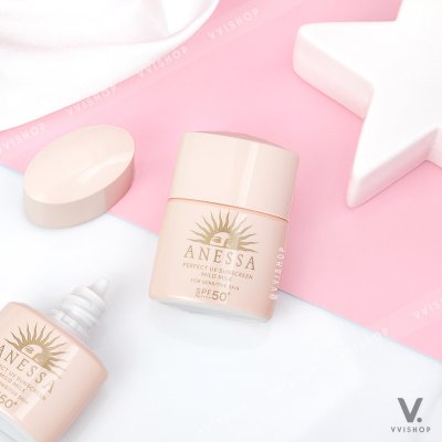 Anessa Perfect UV Sunscreen Mild Milk For Sensitive Skin SPF50+PA++++