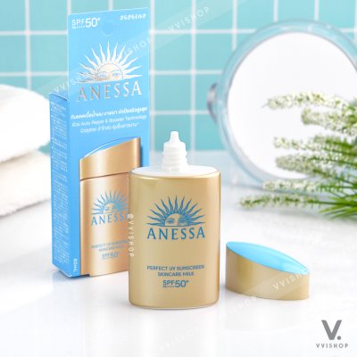 Anessa Perfect UV Sunscreen Skincare Milk SPF50+ PA++++ Anessa Perfect UV Sunscreen Skincare Milk SPF50+ PA++++
