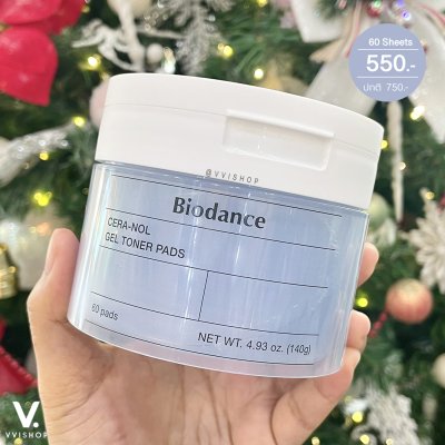 Biodance Cera-Nol Gel Toner Pads 60 แผ่น