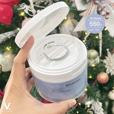 Biodance Cera-Nol Gel Toner Pads 60 แผ่น