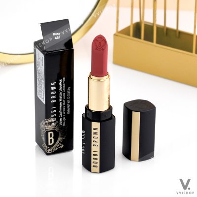 Bobbi Brown Luxe Cashmere Matte Lipstick 3.5g : Rosy