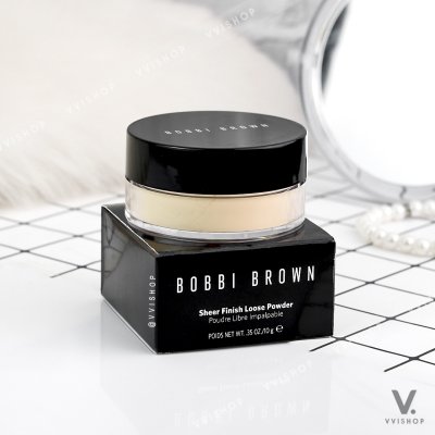 Bobbi Brown Sheer Finish Loose Powder 10g : Pale Yellow