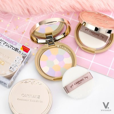 Canmake Marshmallow Finish Powder Abloom SPF19 PA++ 4g : 01 Dearest Bouquet