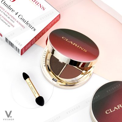 Clarins Ombre 4 Colour Eyeshadow Palette 4.2g : 10 Maple Gradation