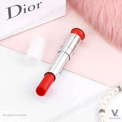 Dior Addict Lip Glow 3.2g (Demo) : 025 Seoul Scarlet