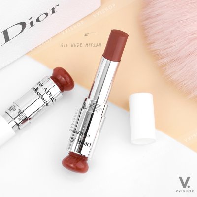 Dior Addict Shine Lipstick 3.2g : 616 Nude Mitzah (Demo)