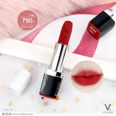 Dior Rouge Dior Velvet Lipstick 3.5g : 999 Velvet (Demo)