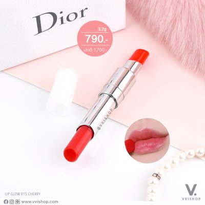 Dior Addict Lip Glow 3.2g (Demo) : 015 Cherry