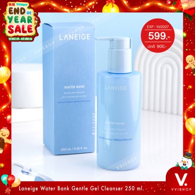 END_YEAR_SALE Laneige Water Bank Gentle Gel Cleanser 250 ml.