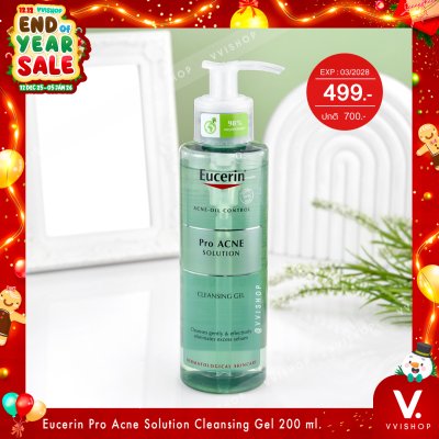 END_YEAR_SALE Eucerin Pro Acne Solution Cleansing Gel 200 ml.