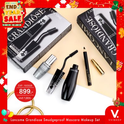 End Year Sale Lancome Grandiose Smudgeproof Mascara Makeup Set