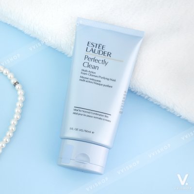 Estee Lauder Perfectly Clean Multi-Action Foam Cleanser / Purifying Mask 150 ml.