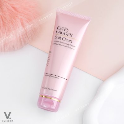 Estee Lauder Soft Clean Moisture Rich Foaming Cleanser 125 ml. Estee Lauder Soft Clean Moisture Rich Foaming Cleanser 125 ml.