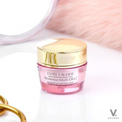 Estee Lauder Resilience Multi-Effect  Face and Neck Creme 15 ml.