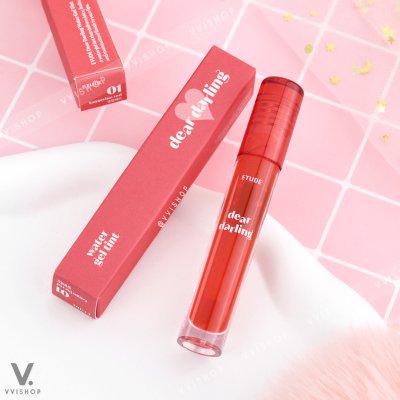 Etude Dear Darling Water Gel Tint 5g : 01 Tangerine Red