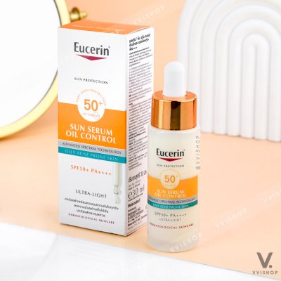 Eucerin Sun Serum Oil Control SPF50+ PA++++ 30 ml.