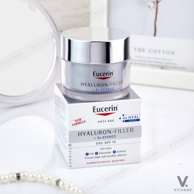 Eucerin Hyaluron-Filler + 3x Effect Day SPF 15 50 ml.