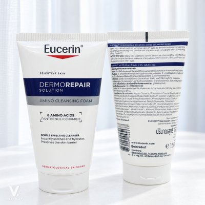 Eucerin DermoRepair Solution Amino Cleansing Foam 150 ml.