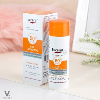 Eucerin Dry Touch Sun Protection Oil Control SPF50+ 50 ml.