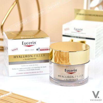 Eucerin Hyaluron-Filler + Elasticity Night Cream 50 ml.