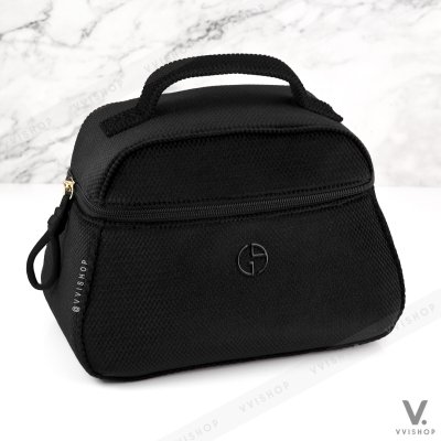 Giorgio Armani Beauty Black Vanity Pouch